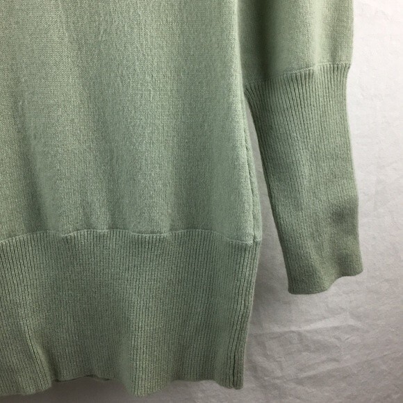 Arden B 100% Cashmere Pistachio Green Long Sleeve sweater S - Picture 5 of 9